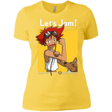 T-Shirts Vibrant Yellow / X-Small JAMMING WITH EDWARD Women's Premium T-Shirt