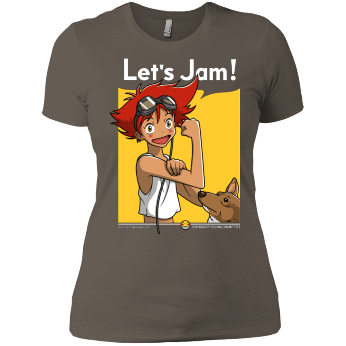 T-Shirts Warm Grey / X-Small JAMMING WITH EDWARD Women's Premium T-Shirt