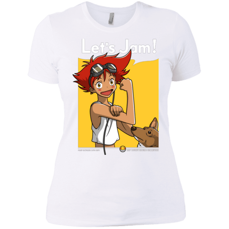 T-Shirts White / X-Small JAMMING WITH EDWARD Women's Premium T-Shirt