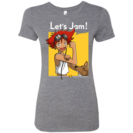 T-Shirts Premium Heather / Small JAMMING WITH EDWARD Women's Triblend T-Shirt