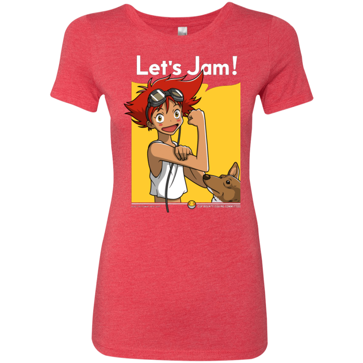 T-Shirts Vintage Red / Small JAMMING WITH EDWARD Women's Triblend T-Shirt