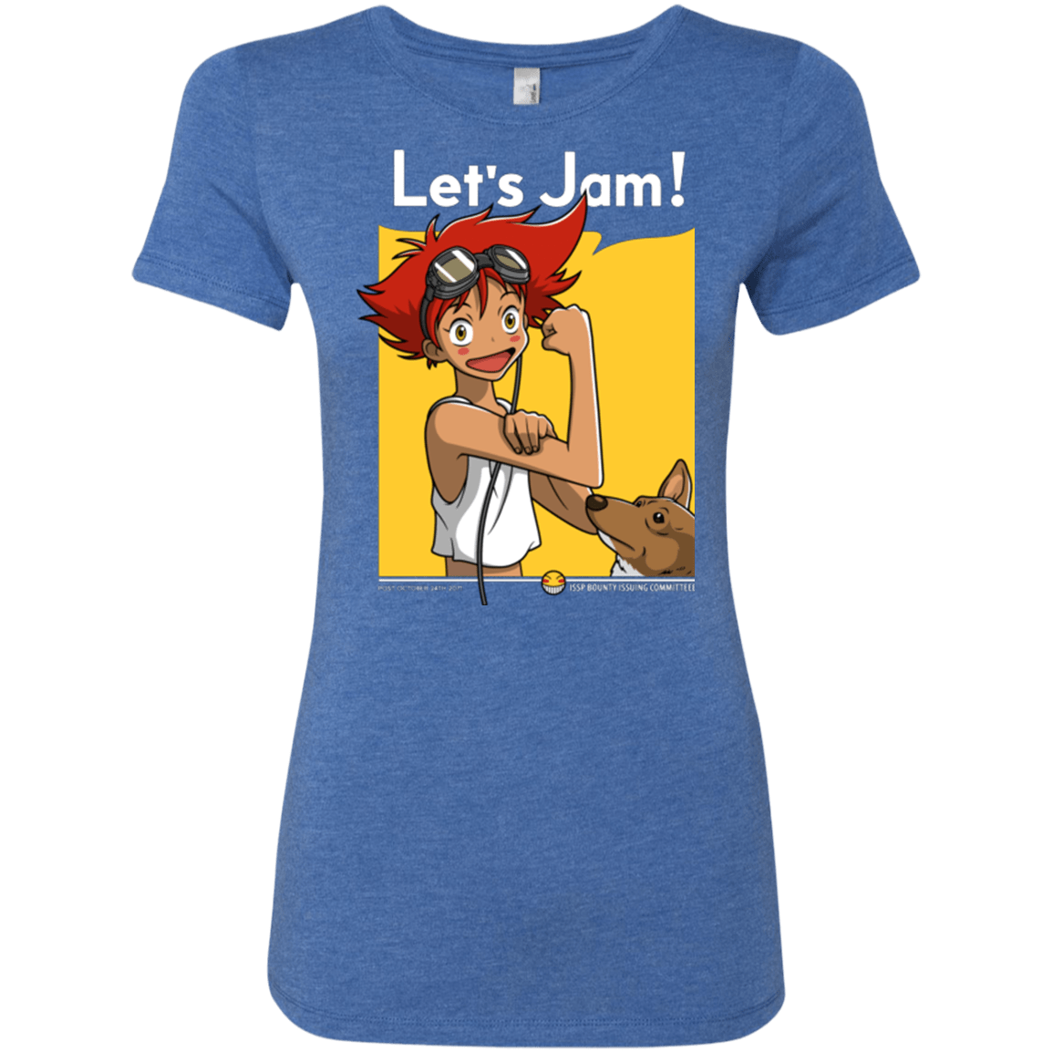 T-Shirts Vintage Royal / Small JAMMING WITH EDWARD Women's Triblend T-Shirt