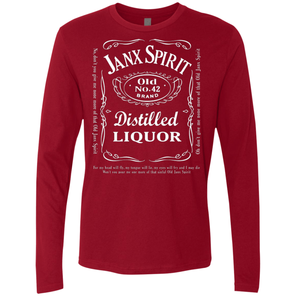 T-Shirts Cardinal / Small Janx Men's Premium Long Sleeve
