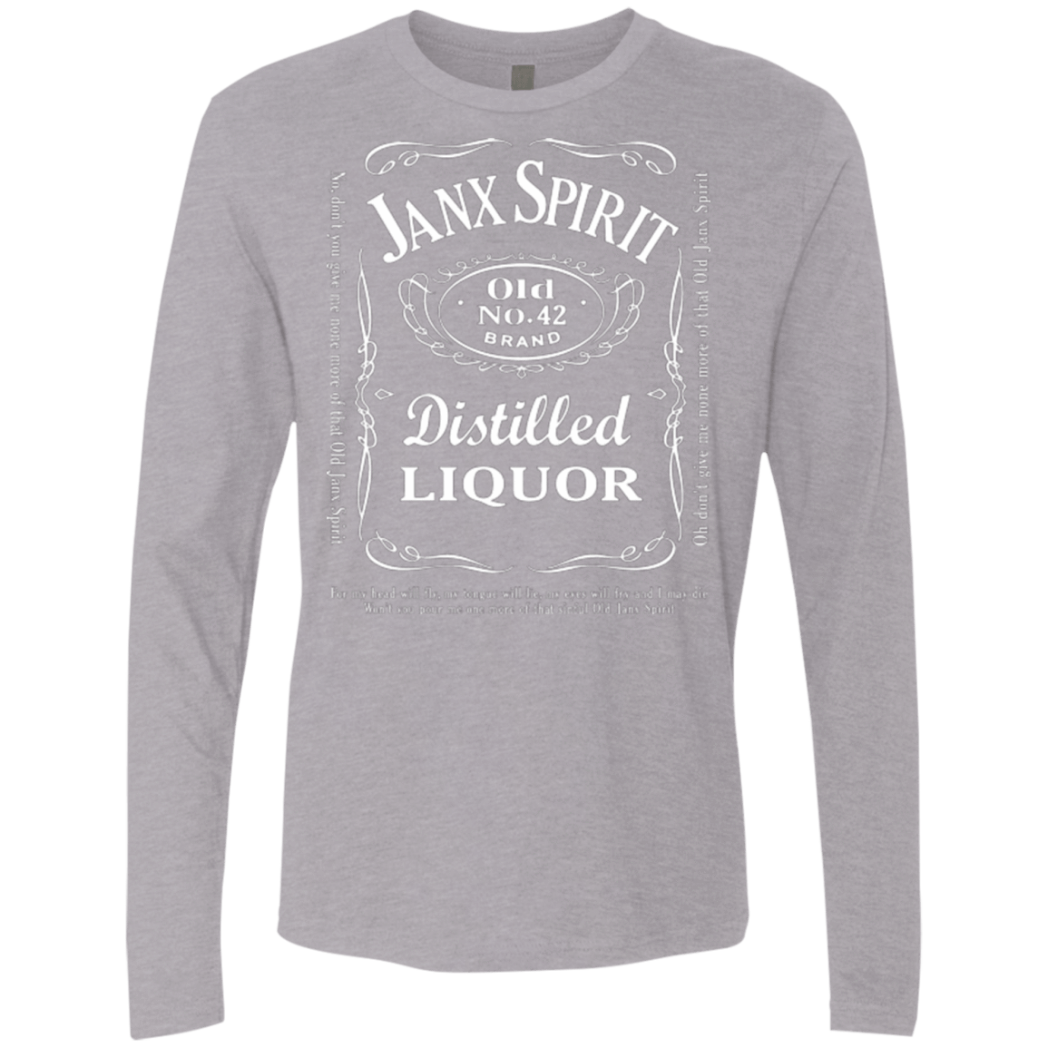 T-Shirts Heather Grey / Small Janx Men's Premium Long Sleeve