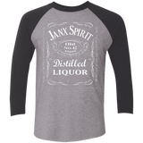 T-Shirts Premium Heather/ Vintage Black / X-Small Janx Men's Triblend 3/4 Sleeve