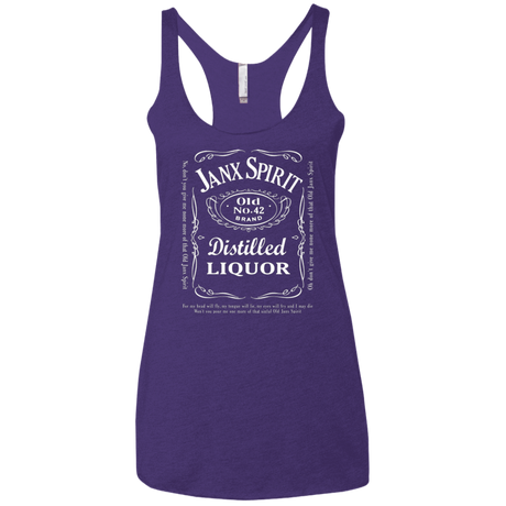 T-Shirts Purple / X-Small Janx Women's Triblend Racerback Tank