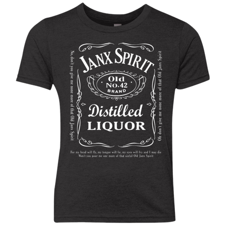 T-Shirts Vintage Black / YXS Janx Youth Triblend T-Shirt