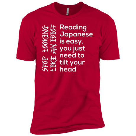 T-Shirts Red / YXS Japanese Boys Premium T-Shirt