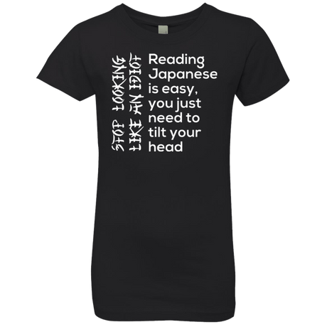 T-Shirts Black / YXS Japanese Girls Premium T-Shirt