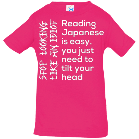 T-Shirts Hot Pink / 6 Months Japanese Infant Premium T-Shirt