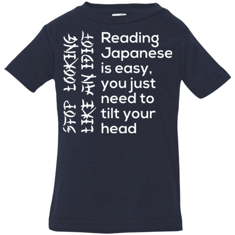T-Shirts Navy / 6 Months Japanese Infant Premium T-Shirt