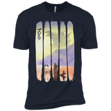 T-Shirts Midnight Navy / YXS Japanese Kaiju Boys Premium T-Shirt