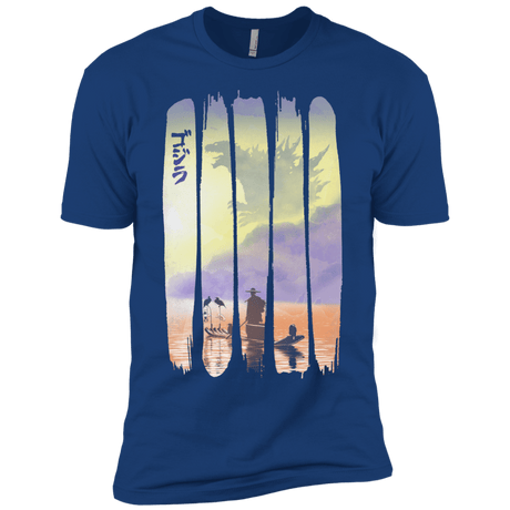 T-Shirts Royal / YXS Japanese Kaiju Boys Premium T-Shirt