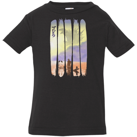 T-Shirts Black / 6 Months Japanese Kaiju Infant Premium T-Shirt