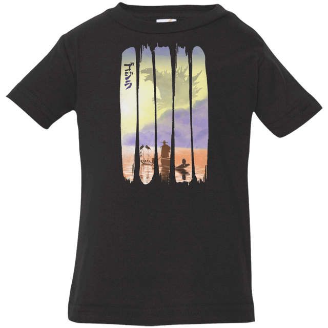 T-Shirts Black / 6 Months Japanese Kaiju Infant Premium T-Shirt