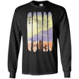 T-Shirts Black / S Japanese Kaiju Men's Long Sleeve T-Shirt