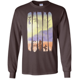 T-Shirts Dark Chocolate / S Japanese Kaiju Men's Long Sleeve T-Shirt