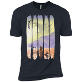 T-Shirts Indigo / X-Small Japanese Kaiju Men's Premium T-Shirt