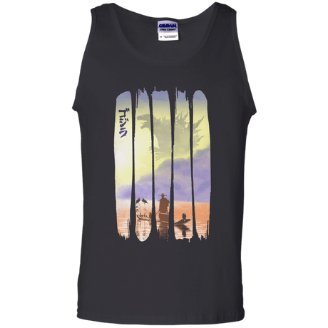 T-Shirts Black / S Japanese Kaiju Men's Tank Top