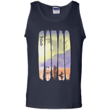 T-Shirts Navy / S Japanese Kaiju Men's Tank Top
