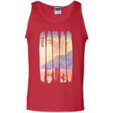 T-Shirts Red / S Japanese Kaiju Men's Tank Top