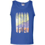 T-Shirts Royal / S Japanese Kaiju Men's Tank Top