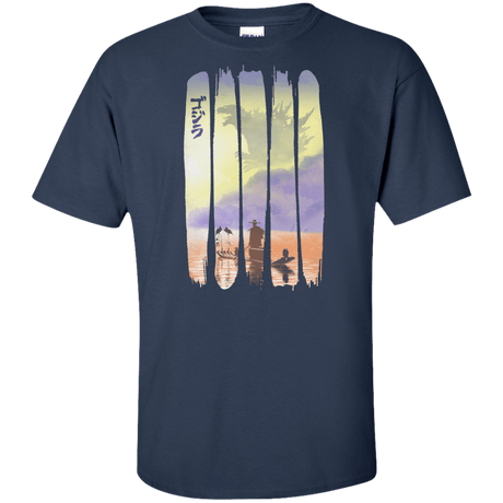 T-Shirts Navy / XLT Japanese Kaiju Tall T-Shirt