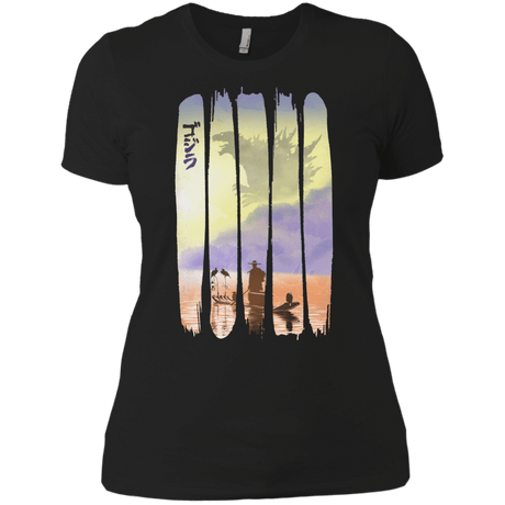 T-Shirts Black / X-Small Japanese Kaiju Women's Premium T-Shirt