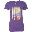 T-Shirts Purple Rush / S Japanese Kaiju Women's Triblend T-Shirt