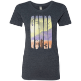 T-Shirts Vintage Navy / S Japanese Kaiju Women's Triblend T-Shirt