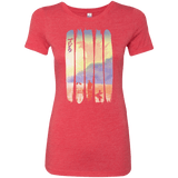T-Shirts Vintage Red / S Japanese Kaiju Women's Triblend T-Shirt