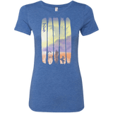 T-Shirts Vintage Royal / S Japanese Kaiju Women's Triblend T-Shirt
