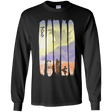 T-Shirts Black / YS Japanese Kaiju Youth Long Sleeve T-Shirt