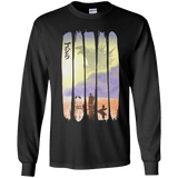 T-Shirts Black / YS Japanese Kaiju Youth Long Sleeve T-Shirt