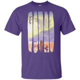 T-Shirts Purple / YXS Japanese Kaiju Youth T-Shirt