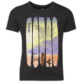 T-Shirts Vintage Black / YXS Japanese Kaiju Youth Triblend T-Shirt