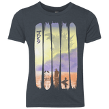 T-Shirts Vintage Navy / YXS Japanese Kaiju Youth Triblend T-Shirt
