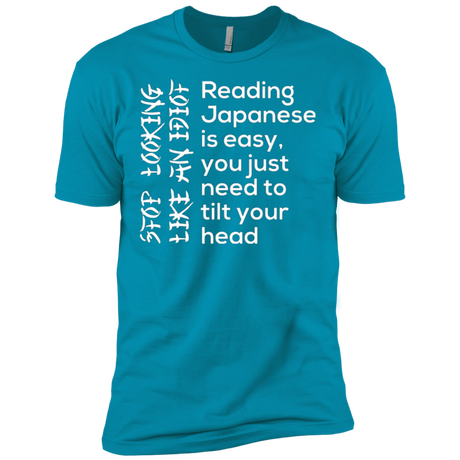 T-Shirts Turquoise / X-Small Japanese Men's Premium T-Shirt