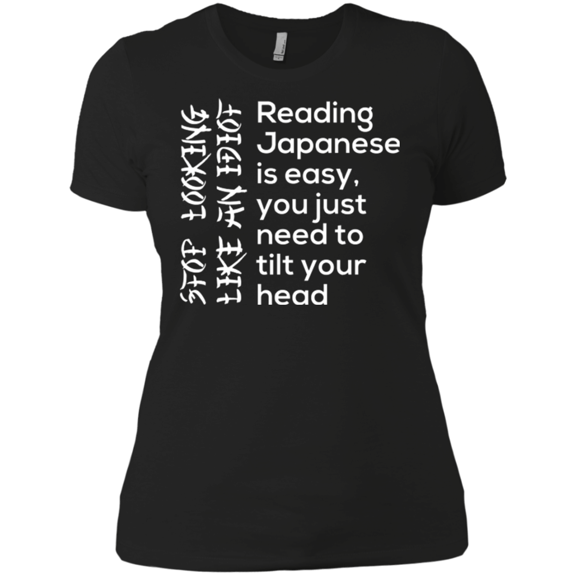 T-Shirts Black / X-Small Japanese Women's Premium T-Shirt