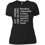 T-Shirts Black / X-Small Japanese Women's Premium T-Shirt