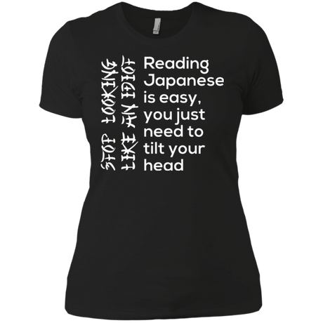 T-Shirts Black / X-Small Japanese Women's Premium T-Shirt