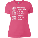 T-Shirts Hot Pink / X-Small Japanese Women's Premium T-Shirt