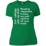 T-Shirts Kelly Green / X-Small Japanese Women's Premium T-Shirt