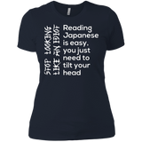 T-Shirts Midnight Navy / X-Small Japanese Women's Premium T-Shirt