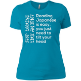 T-Shirts Turquoise / X-Small Japanese Women's Premium T-Shirt