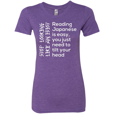 T-Shirts Purple Rush / Small Japanese Women's Triblend T-Shirt