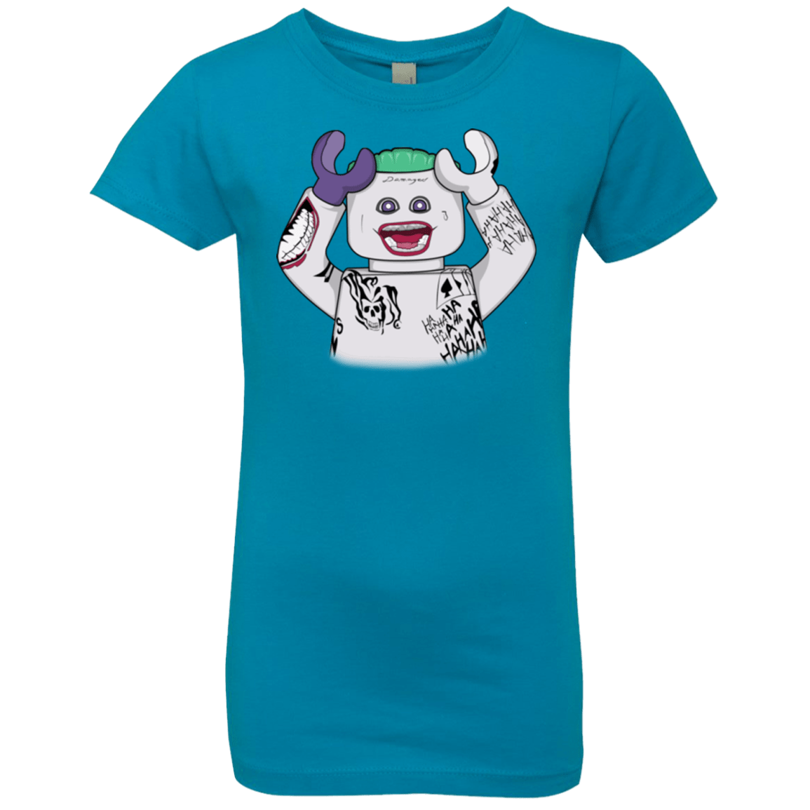 T-Shirts Turquoise / YXS Jared Lego Girls Premium T-Shirt
