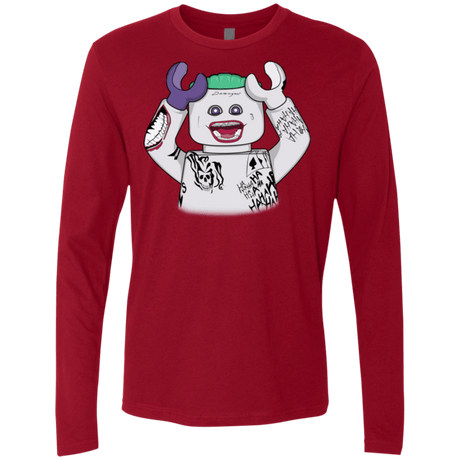 T-Shirts Cardinal / Small Jared Lego Men's Premium Long Sleeve