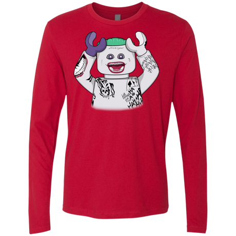 T-Shirts Red / Small Jared Lego Men's Premium Long Sleeve