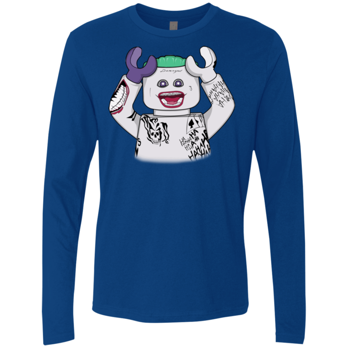 T-Shirts Royal / Small Jared Lego Men's Premium Long Sleeve
